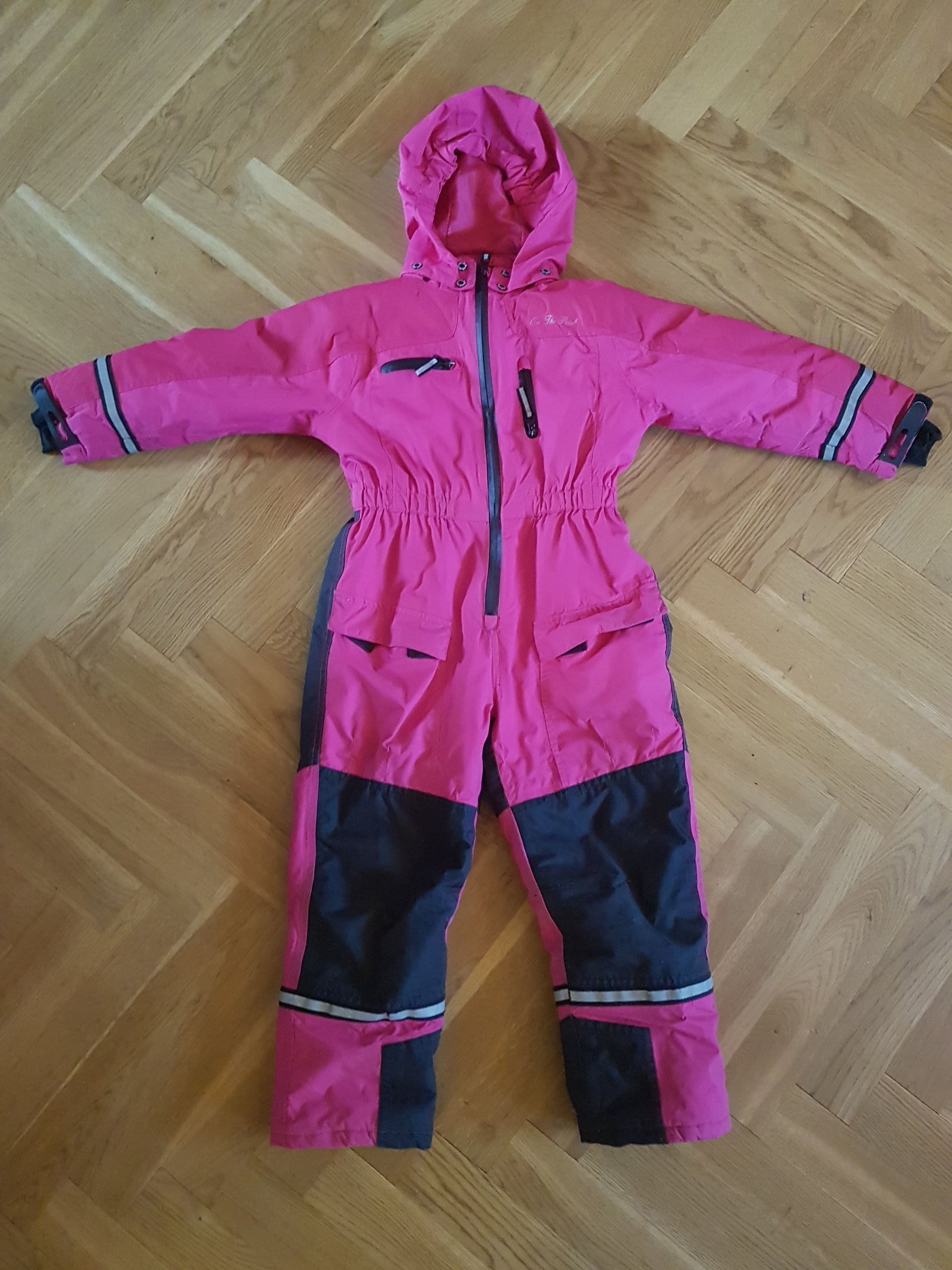 Fin rosa overall stl. 110/116