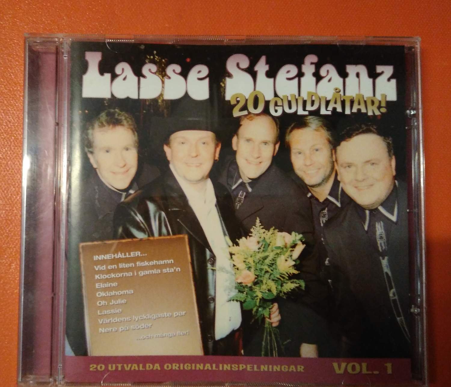 Lasse Stefanz 20 guldlåter! vol.1. CD