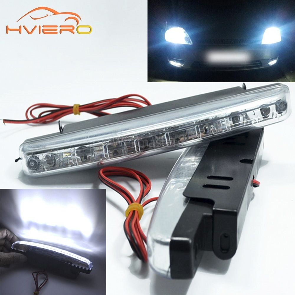 2 St Daylight Led Lampa Till Fram 278554657 ᐈ Webmasters På 2 St Daylight Led Lampa Till Framlyktor På Bil Styling