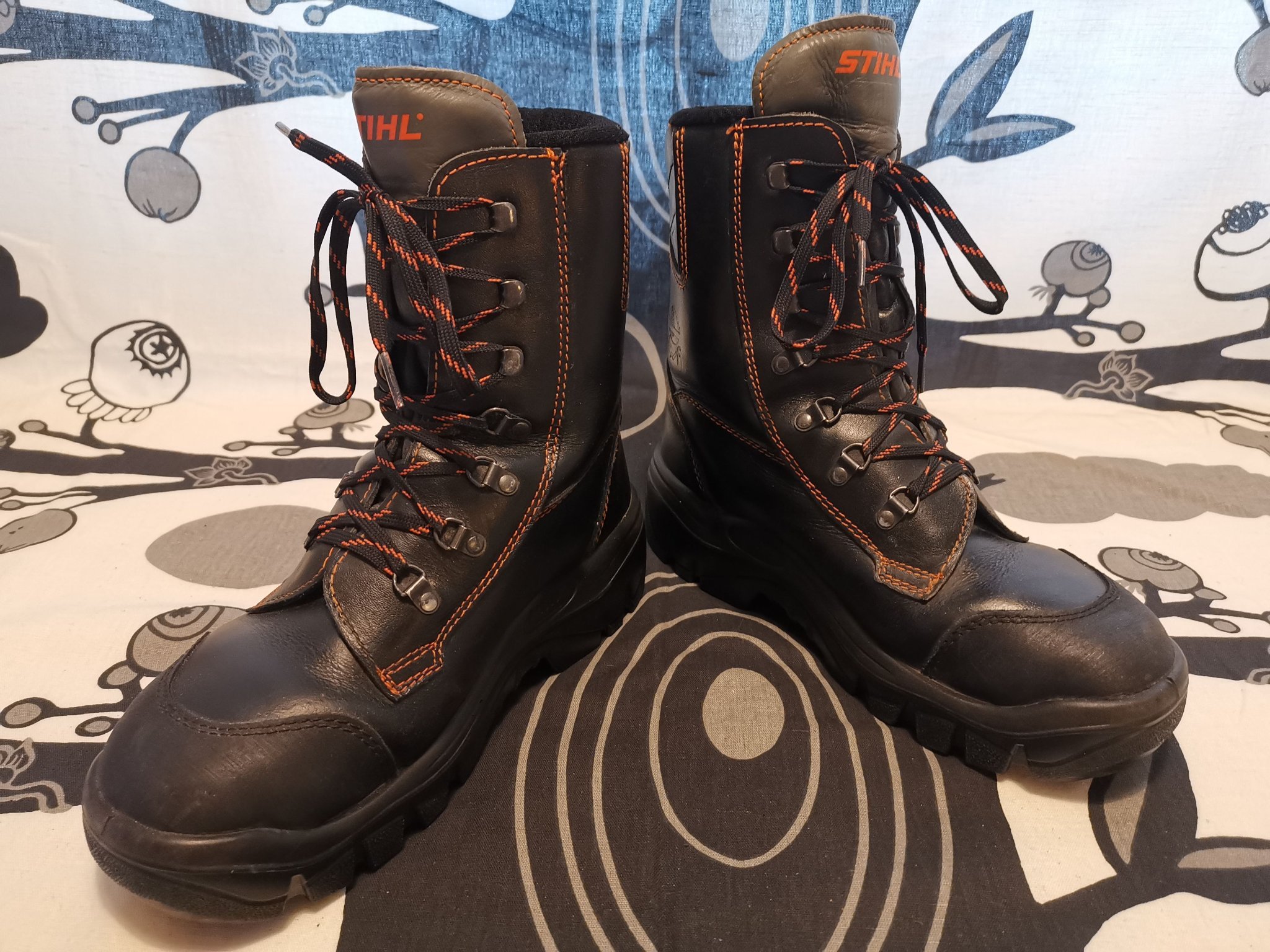 Arbetsskor Stihl Ranger stålhätta födrat boots kängor str 41 Arbetsskor Stihl Ranger stålhätta födrat boots kängor str 41