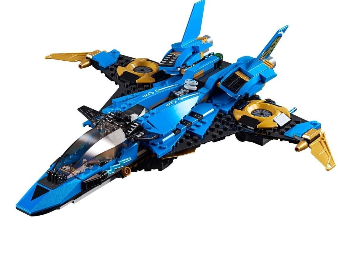 LEGO NINJAGO Legacy Rise of the Snakes Jay's Storm Fighter (70668-1)