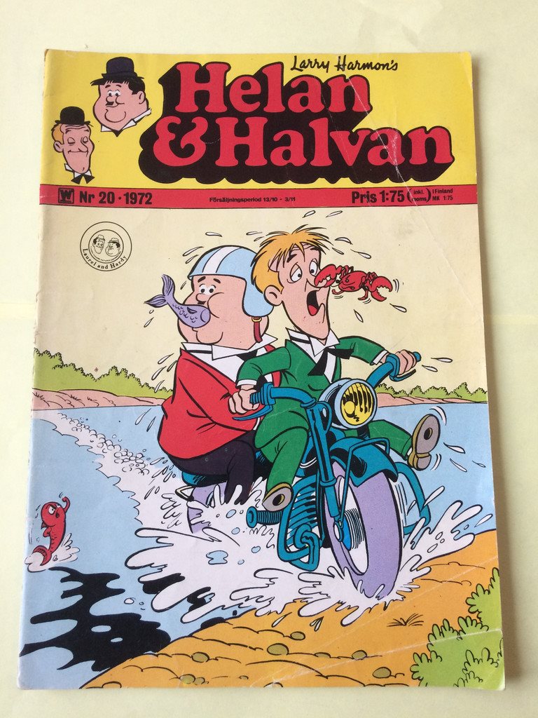 Helan & Halvan nr 20 från 1972 Helan & Halvan nr 20 från 1972