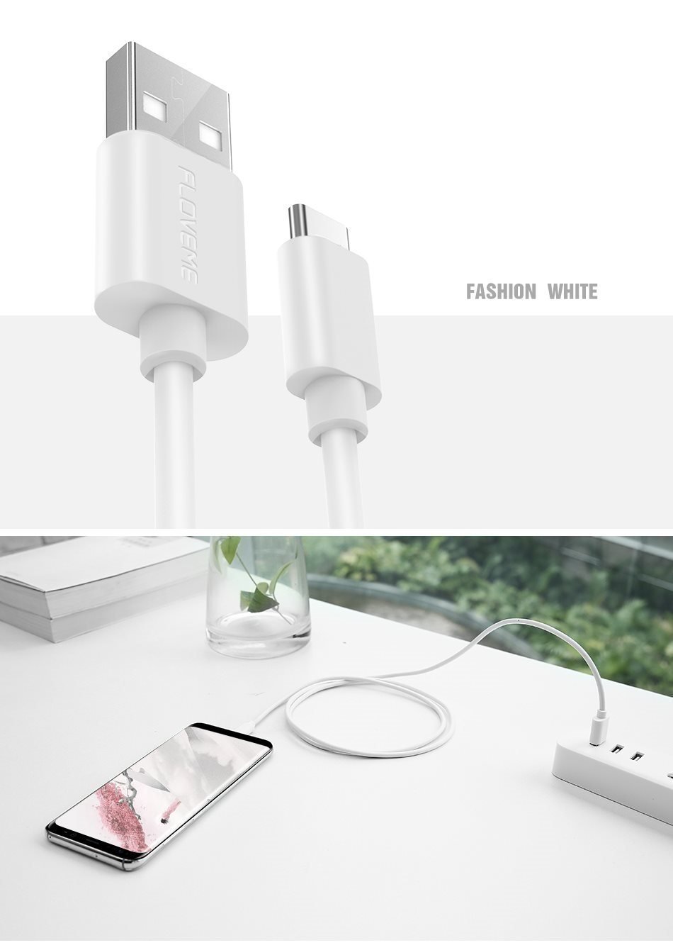 2 st Floveme magnet laddare för usb C 2 st Floveme magnet laddare för usb C
