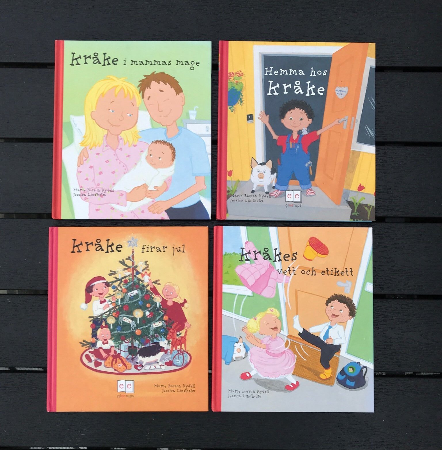 Kråke bokpaket. Kråke firar jul med fler. Barnb.. Köp på Tradera