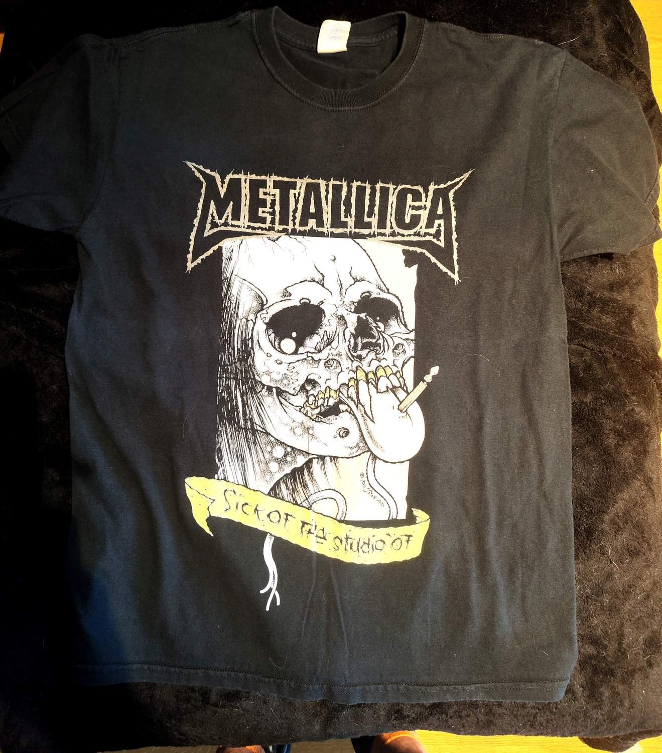 Metallica t cheap shirt 2007