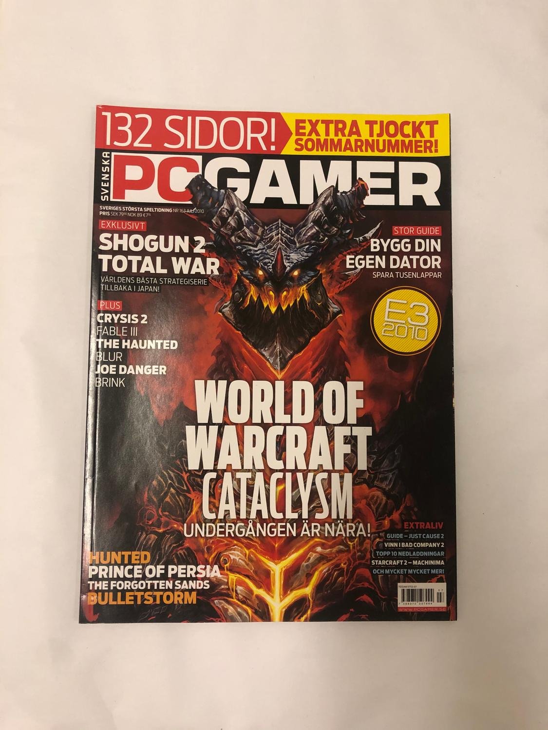 PC Gamer Nr 163 WoW Cataclysm Fable III Blur Brink Prince of persia
