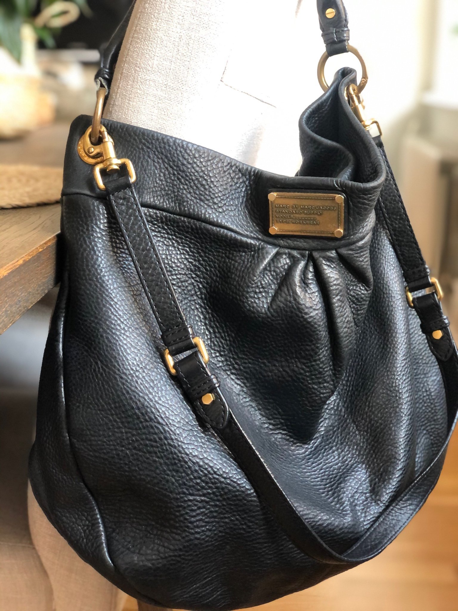 Marc by Marc Jacobs' leather Q 'Hillier Hobo' bag Marc by Marc Jacobs' leather Q 'Hillier Hobo' bag