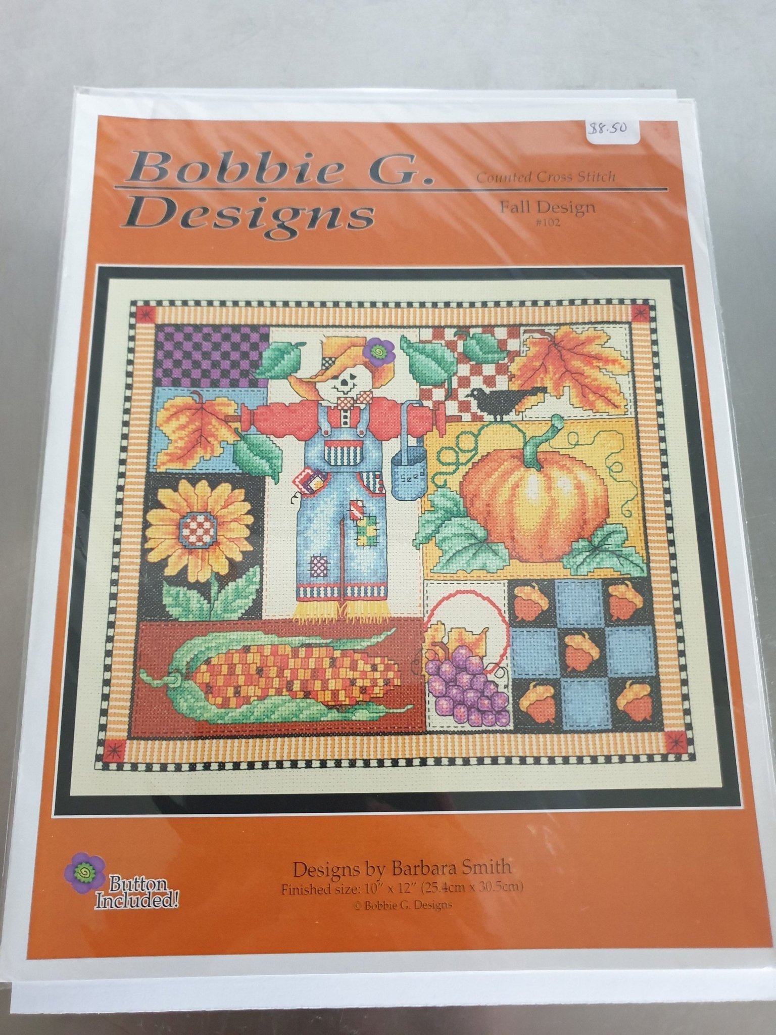 Bobbie G Designs *Fall Design* - Broderimönster - Korsstygn - Nytt!