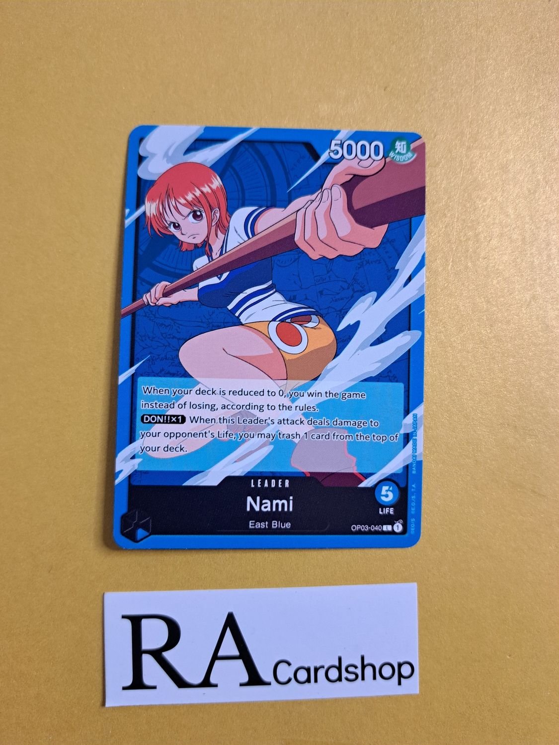 Nami OP03 Leader Custom