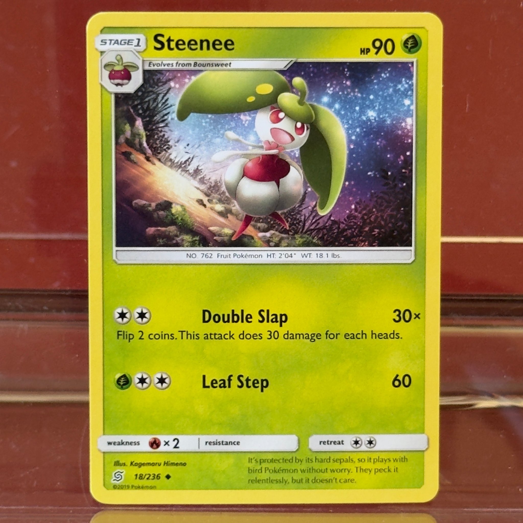 steenee pokemon card value Steenee 19/149 Reverse Holo main image 0