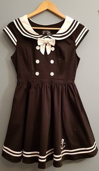 rockabilly sailor klänning rockabilly sailor klänning