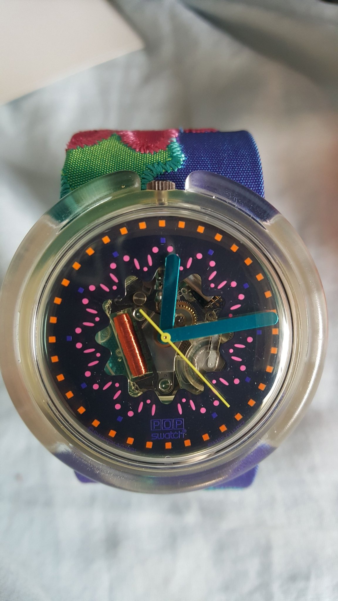 RARE POP SWATCH - VERUSCHKA PWZ103 neuve en carton et coffret EUR 45,00 -  PicClick FR