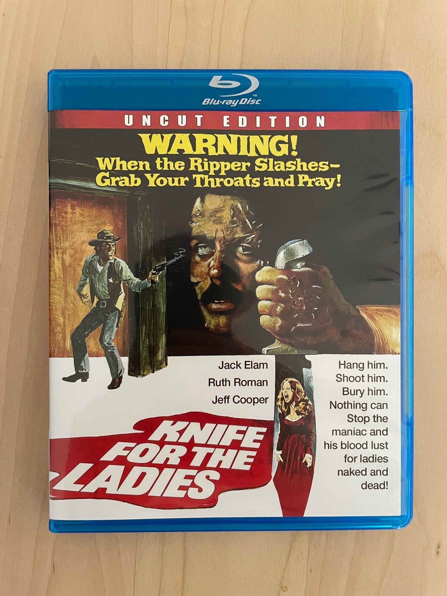 A KNIFE FOR THE LADIES 1974 BLURAY SLASHERSKRÄ.. Köp på Tradera