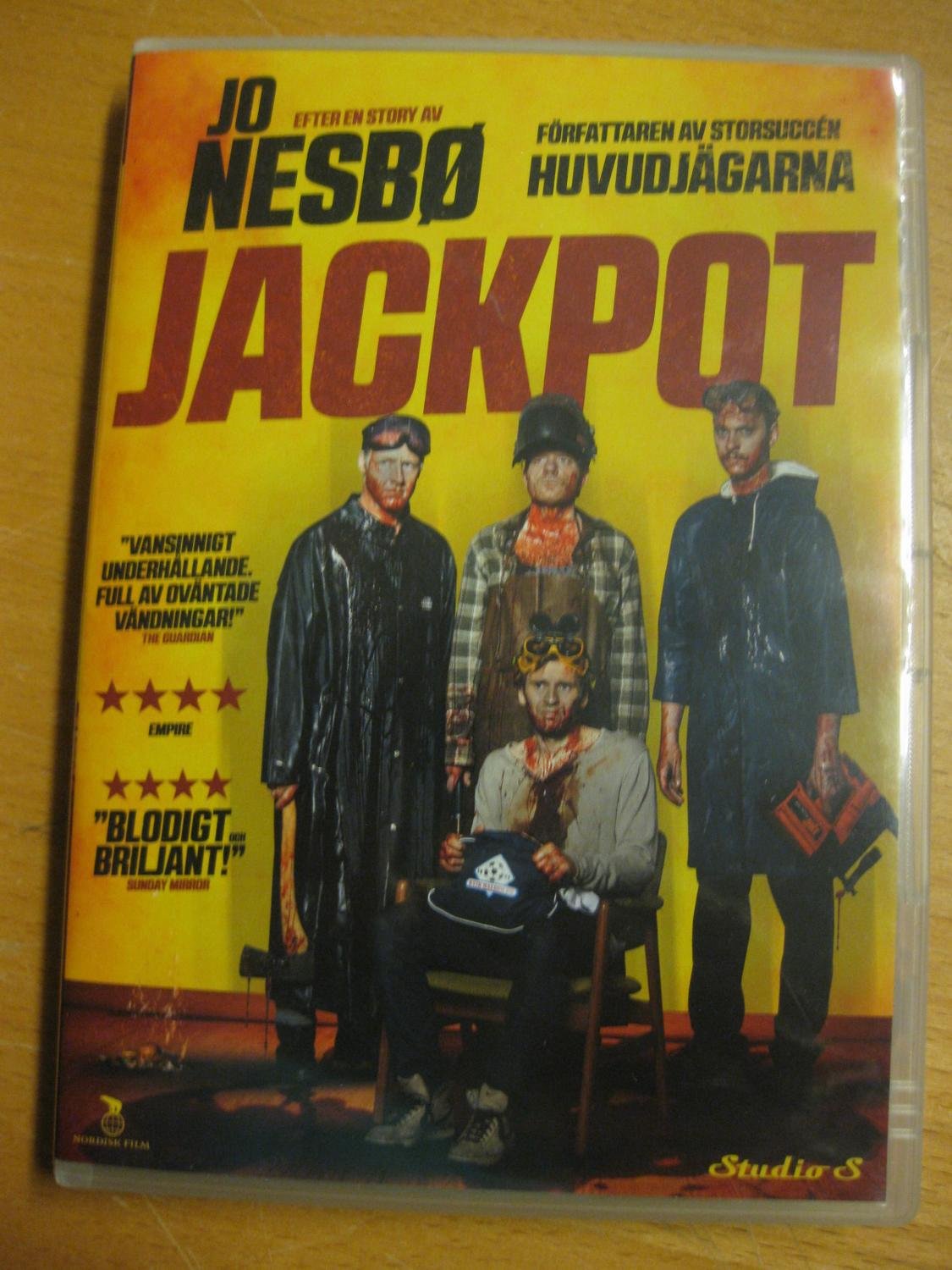 JACKPOT (ARME RIDDERE) - EFTER EN STORY AV JO NESBÖ - DVD