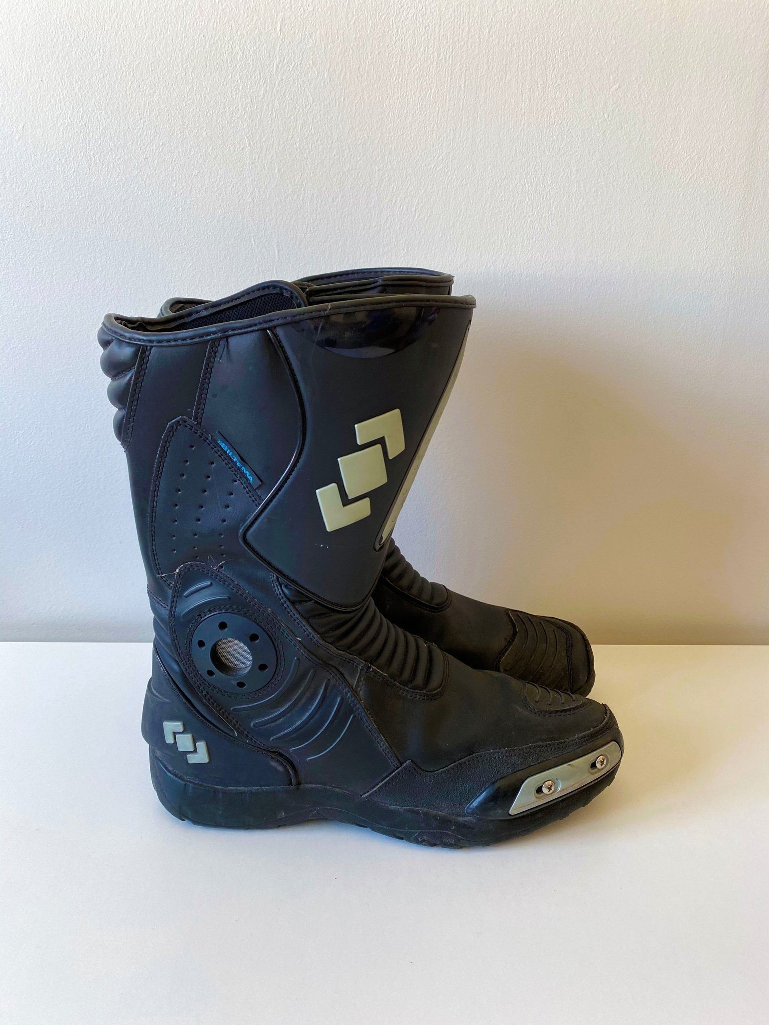 MC skor stl 44 biltema motorcykelskor skor moto.. (401758764 MC stövlar Biltema.se