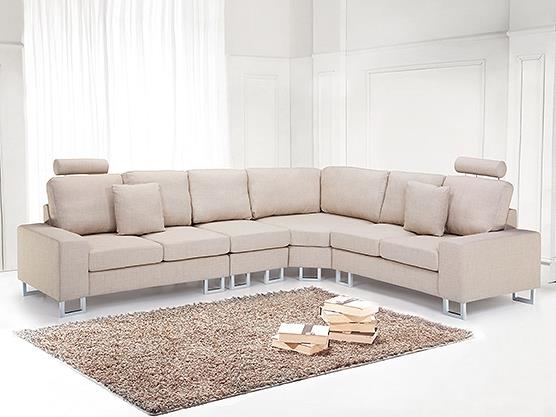 Hörnsoffa beige - soffa - tygsoffa - STOCKHOLM på Tradera.com - Soffor