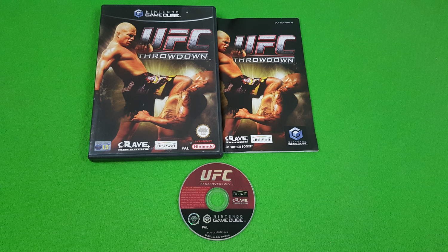 UFC Throwdown KOMPLETT Gamecube Nintendo.. (351627342) ᐈ SpelHem på Tradera