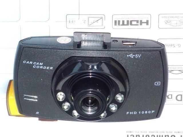 Bilkamera med Mikrofon Full HD 1080P 2,7" AVANCERAD BÄRBAR TFT DVR