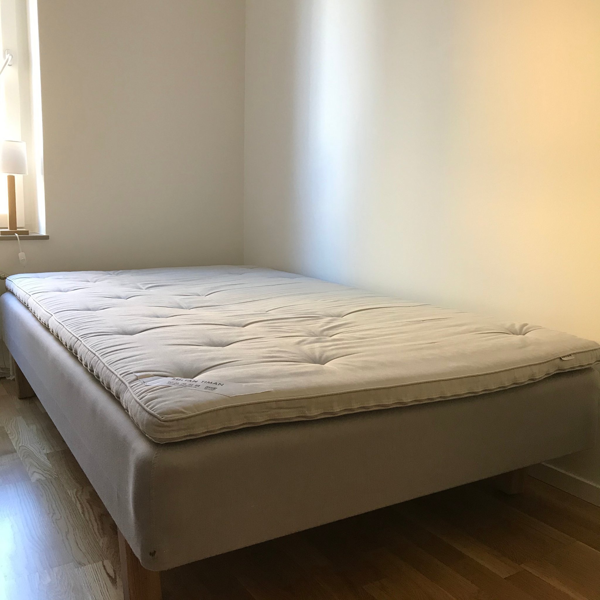 IKEA SULTAN Säng 120 cm + Madrass + 4x träben .. (408092590) ᐈ Köp på