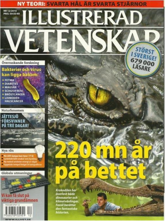 Illustrerad vetenskap Nr. 12 2010 - Krokodiler/Grundämnen