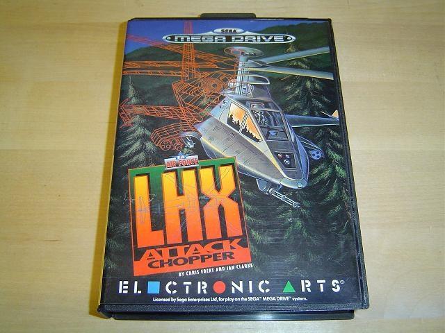 LHX ATTACK CHOPPER SEGA MEGADRIVE *NYTT*