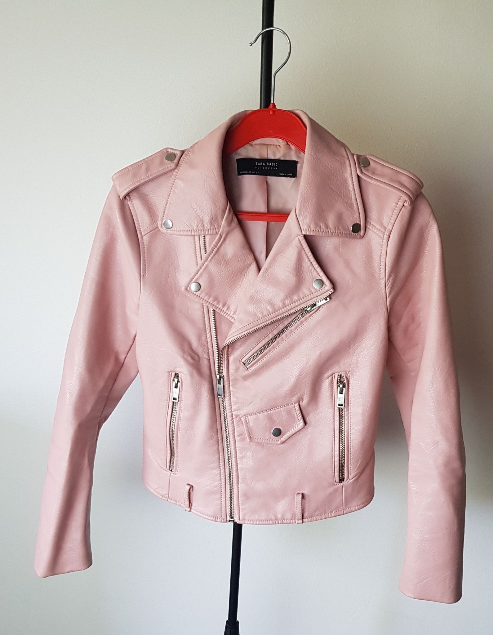 Zara basic outerwear skinnjacka rosa strl xs (401186410) ᐈ Zara basic outerwear skinnjacka rosa strl xs (401186410) ᐈ