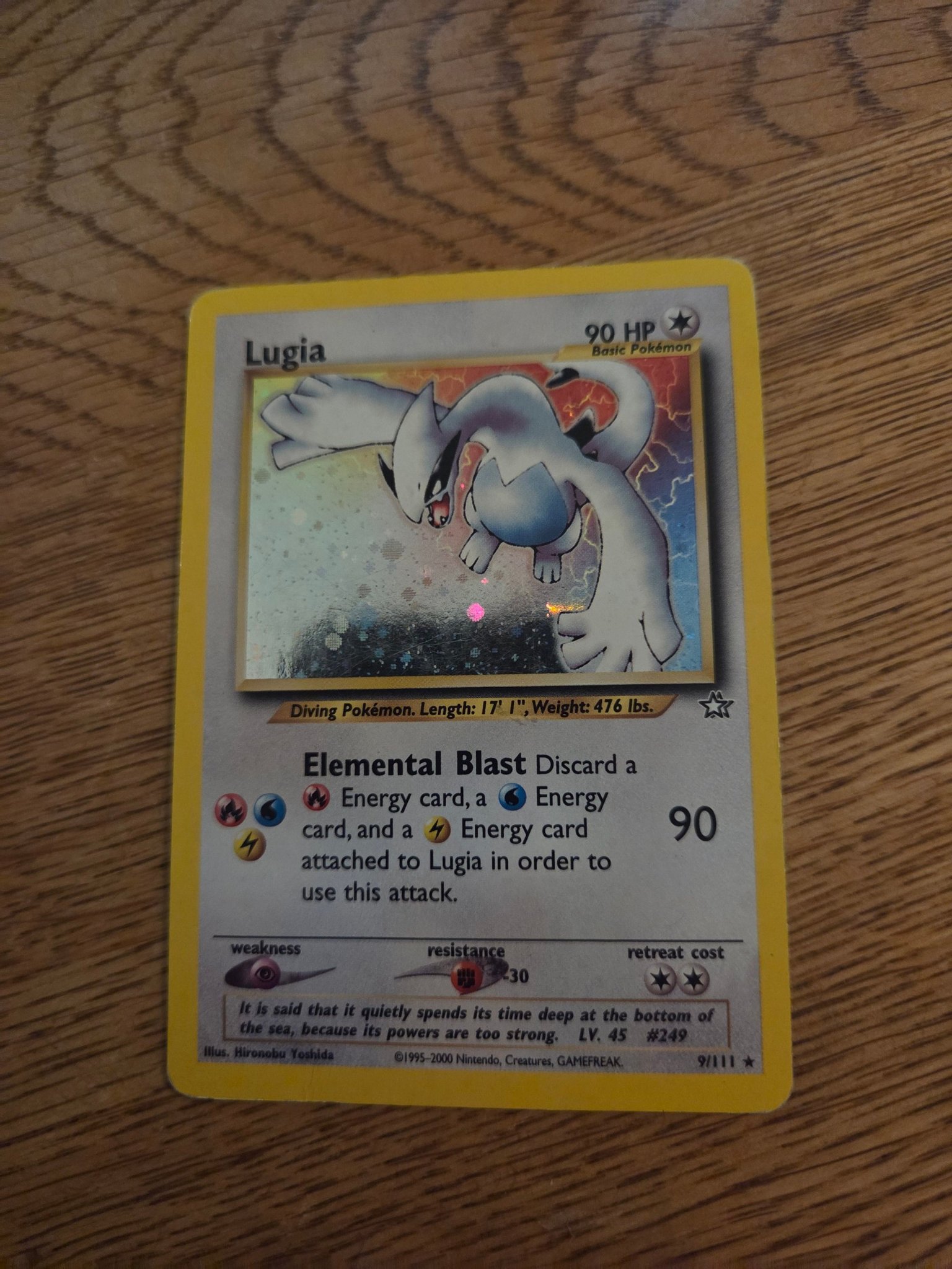 Lugia 9/111 Neo Genesis Pokemonkort | Kp p Tradera (728508069)