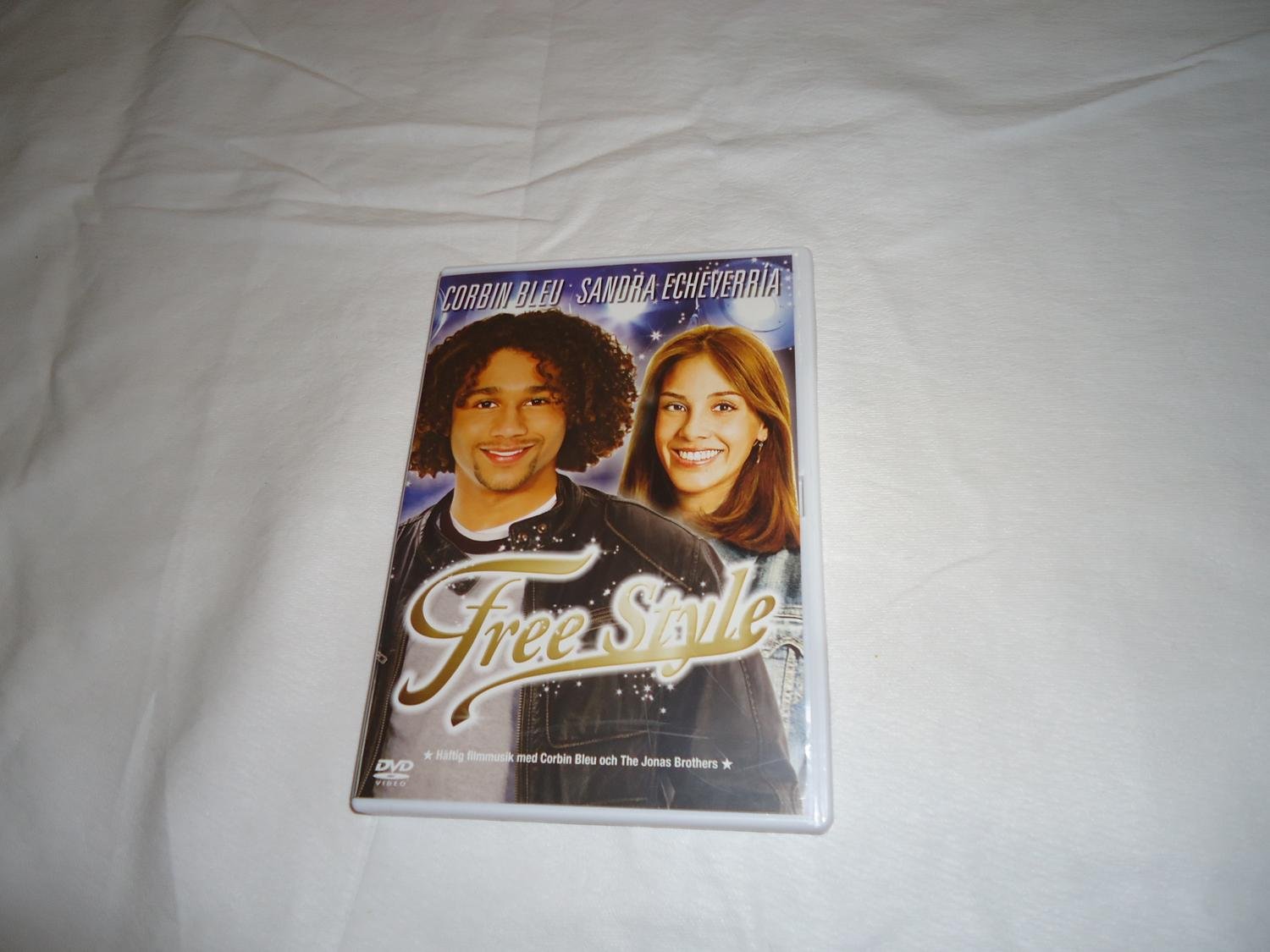Free Style DVD PAL Svensk text drama film Sandra Echeverria Corbin Bleu