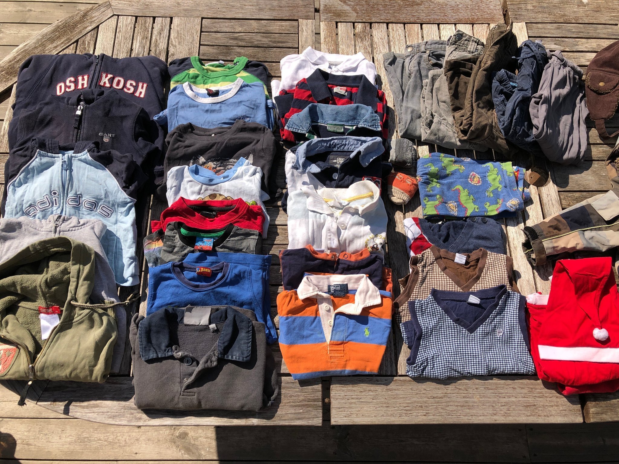 Klädpaket Barn Pojke, Storlek 80 92, 34 plagg, för höst eller vinter Klädpaket Barn Pojke, Storlek 80 92, 34 plagg, för höst eller vinter