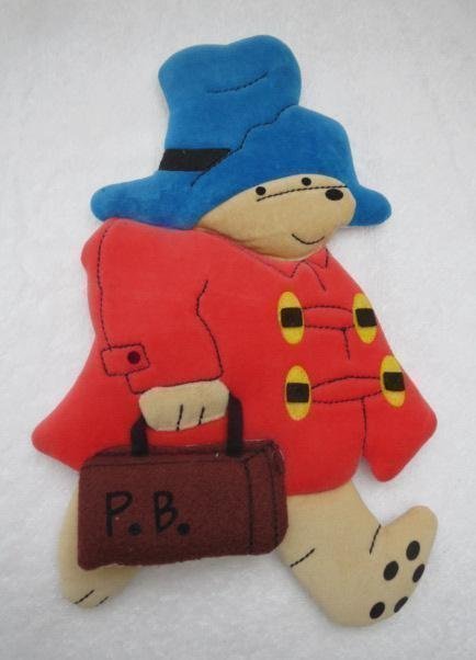 *** Paddington Bear väggbonad inredning (ny) ***