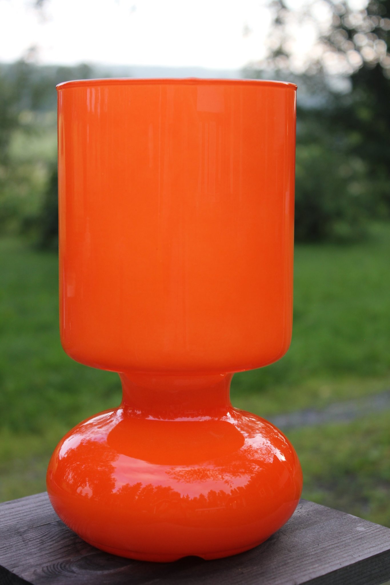 Ovanlig Orange glas LAMPA IKEA LAMPA IKEALAMPA .. (410439191) ᐈ Köp på Tradera