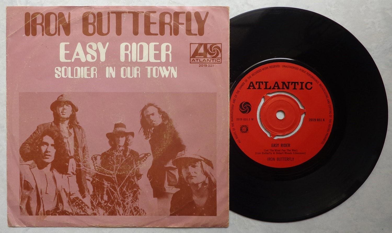 IRON BUTTERFLY 'Easy Rider' 1970 Dutch 7" Köp på Tradera (538113356)