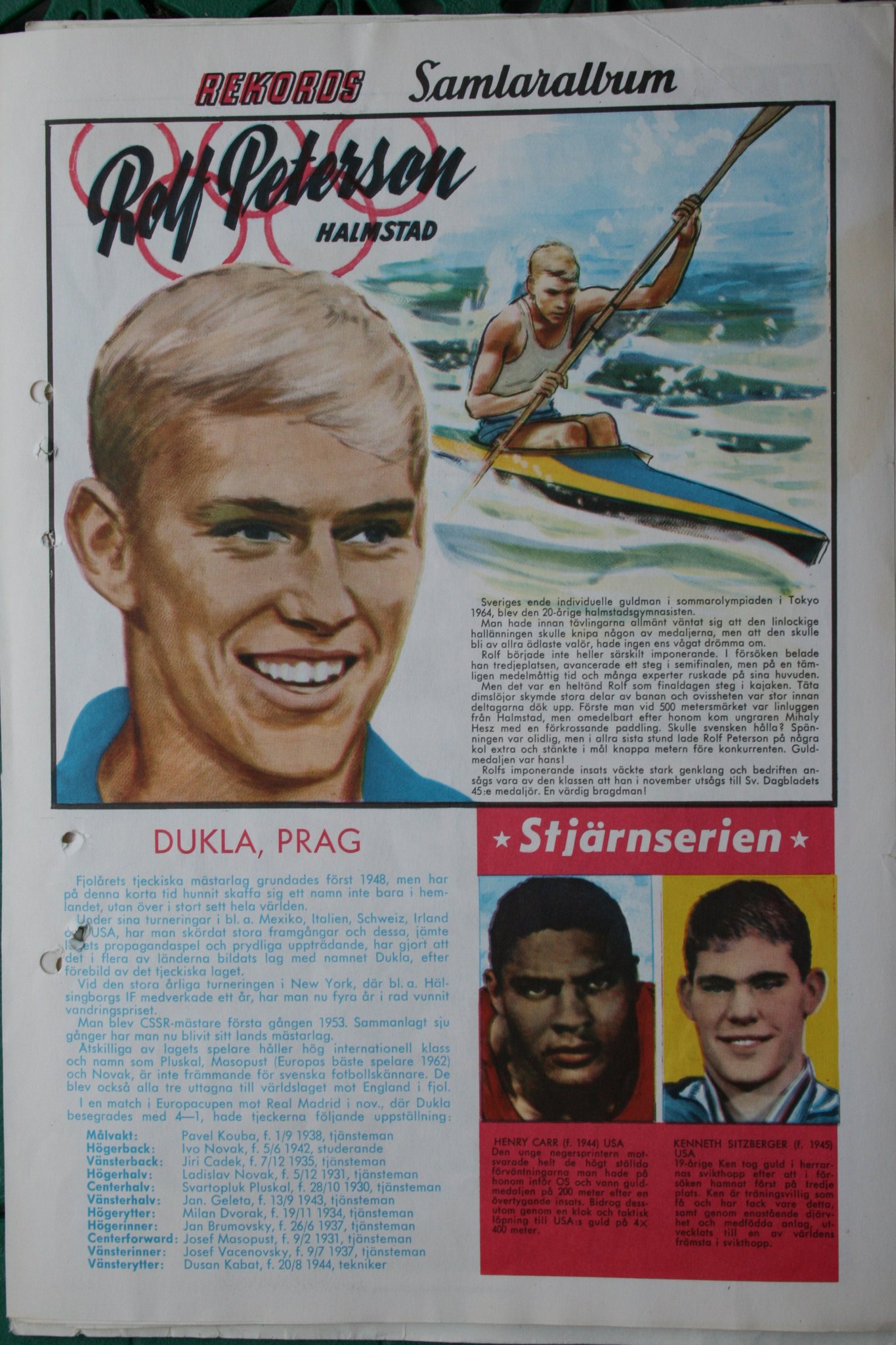 Rekord. Samlaralbum. Rolf Peterson 1965 Köp på Tradera (584621545)