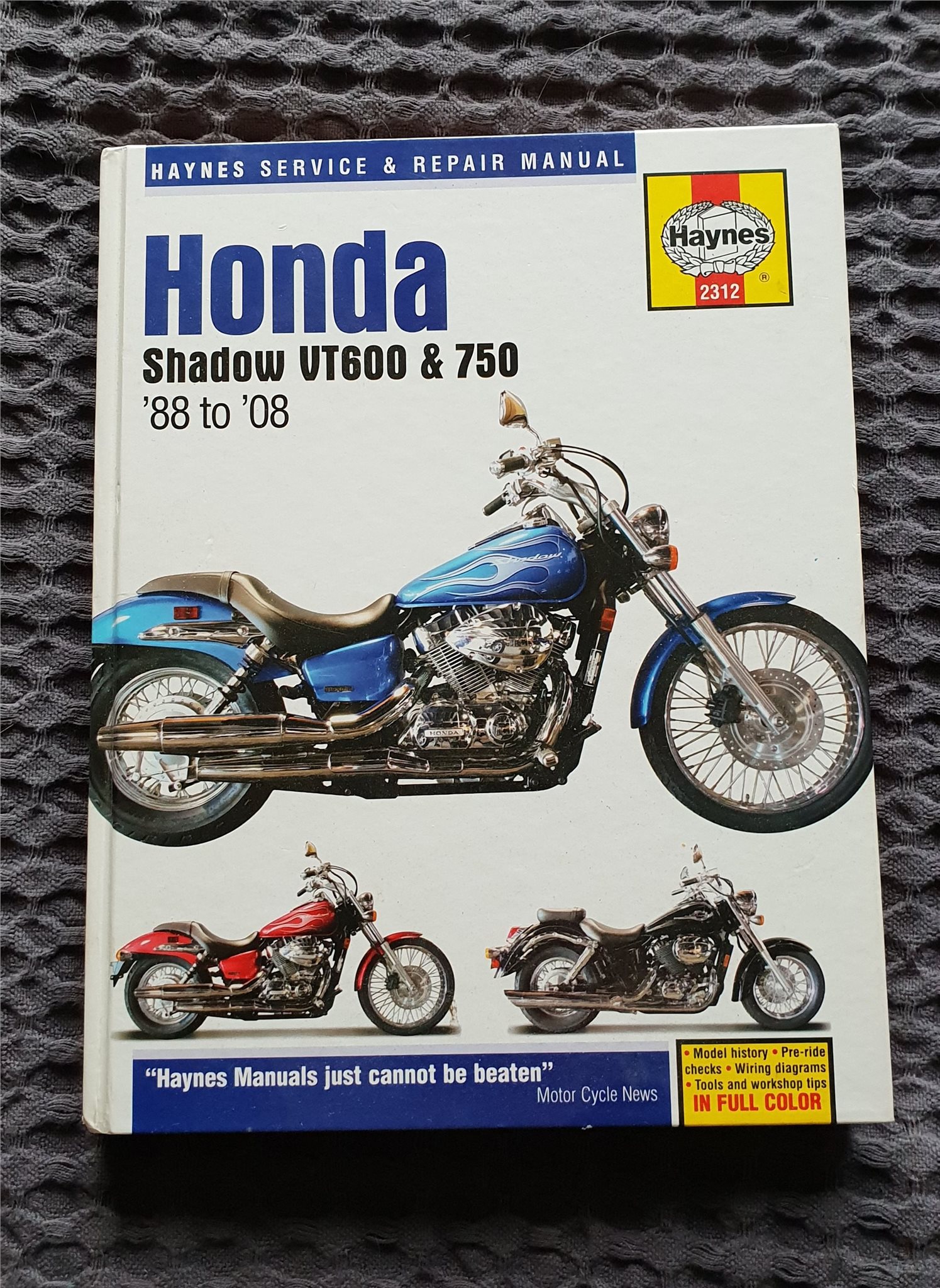 Haynes service & repair manual Honda Shadow