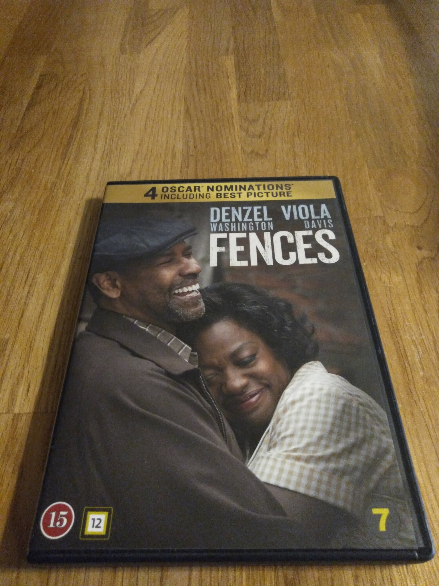 Fences DVD 2016