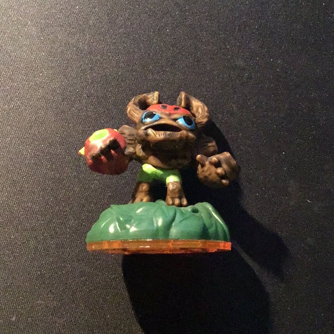 Figurine jeu vidéo - Skylanders Giants - Barkley - Activision - Label Emmaüs