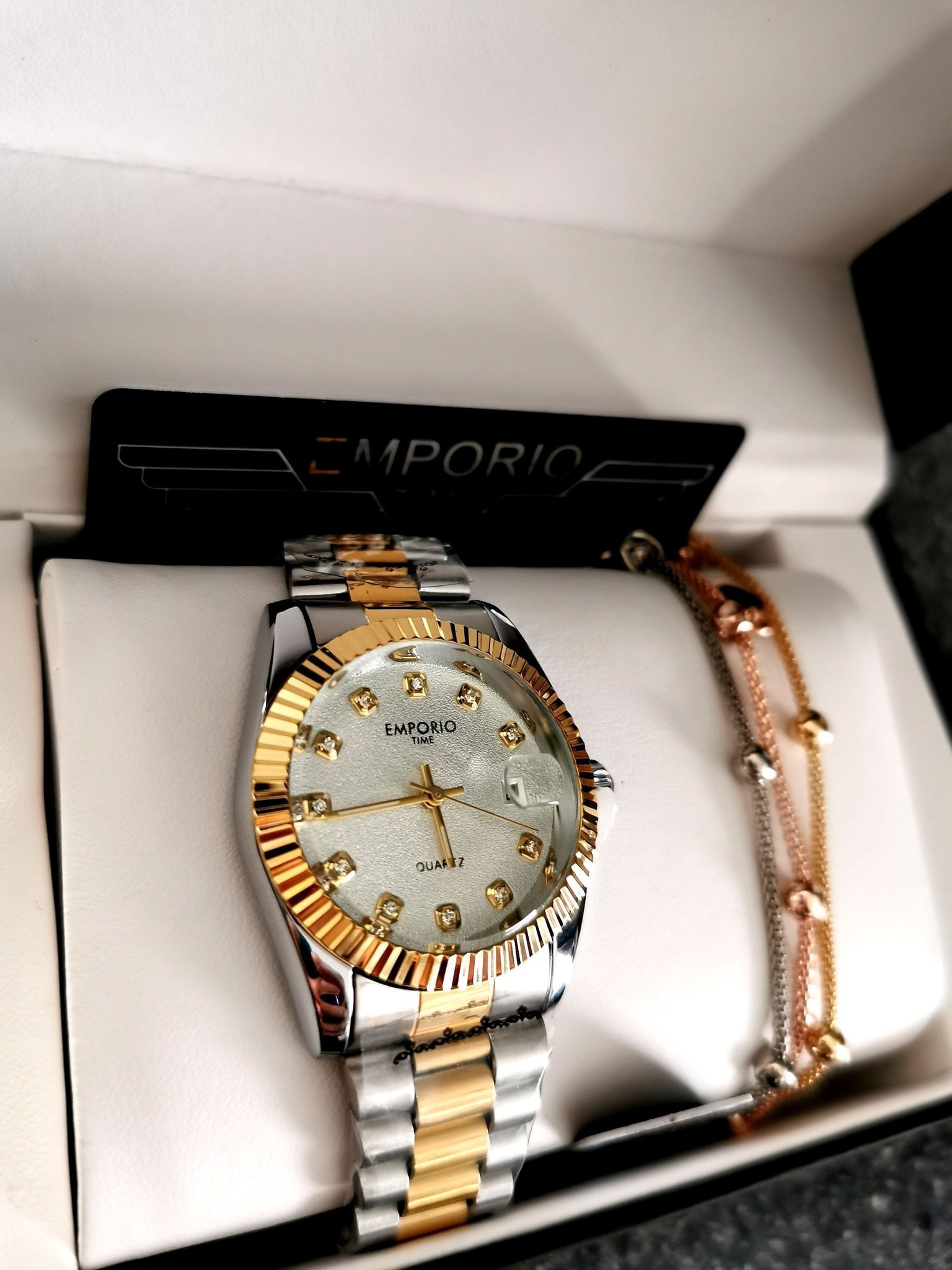 emporio time watch