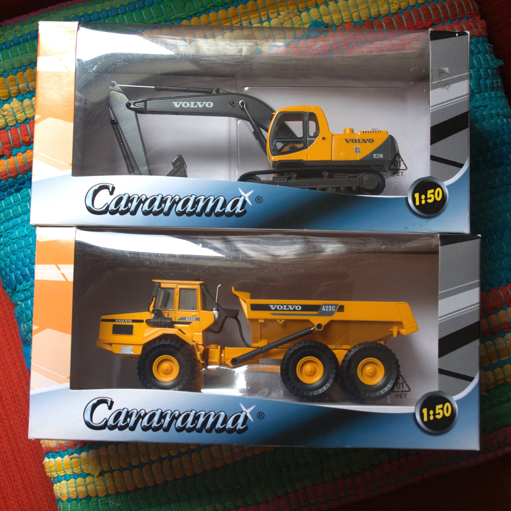 Cararama 1/50 VOLVO L150C A25C EC210 重機 Cararama 1/50 VOLVO L150C A25C EC210 重機 - メルカリ