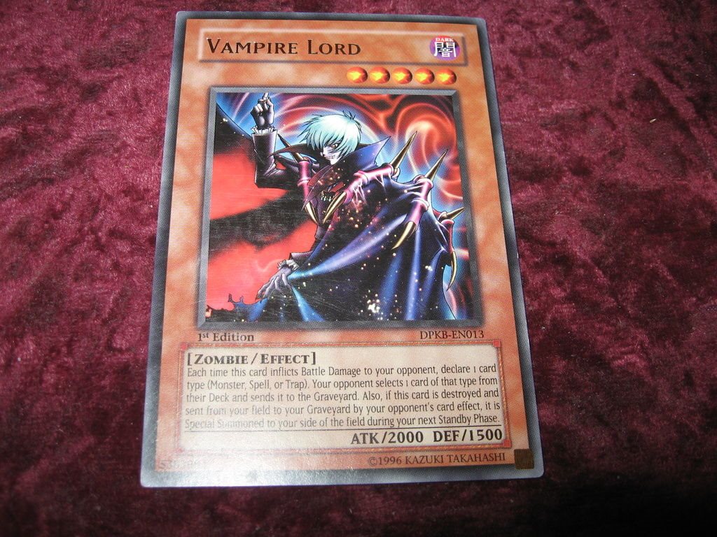 YU-GI-OH VAMPIRE LORD DPKB-EN013 | Kp p Tradera (249983216)