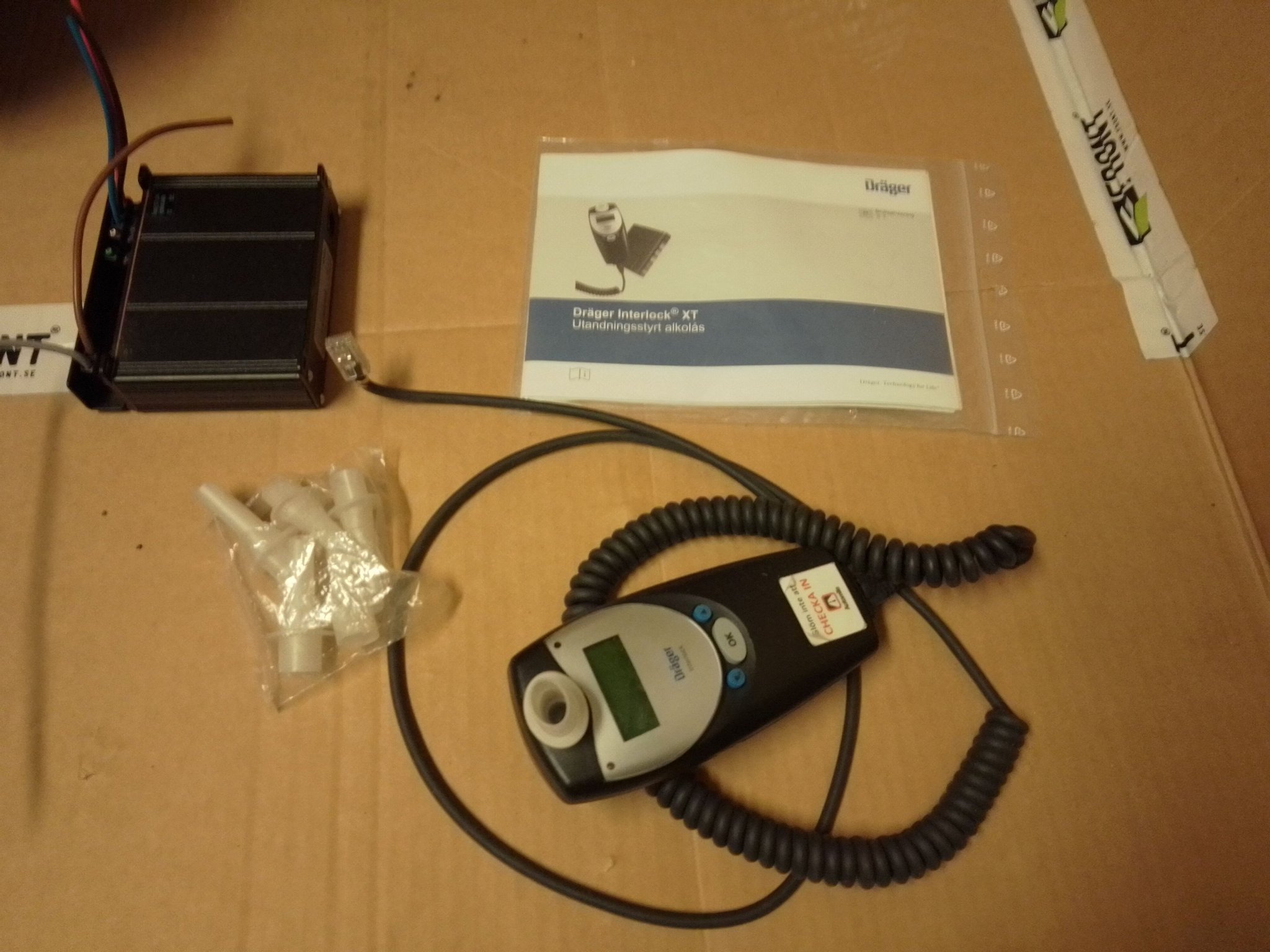 Alkolås Dräger Interlock XT Köp på Tradera (637863818)