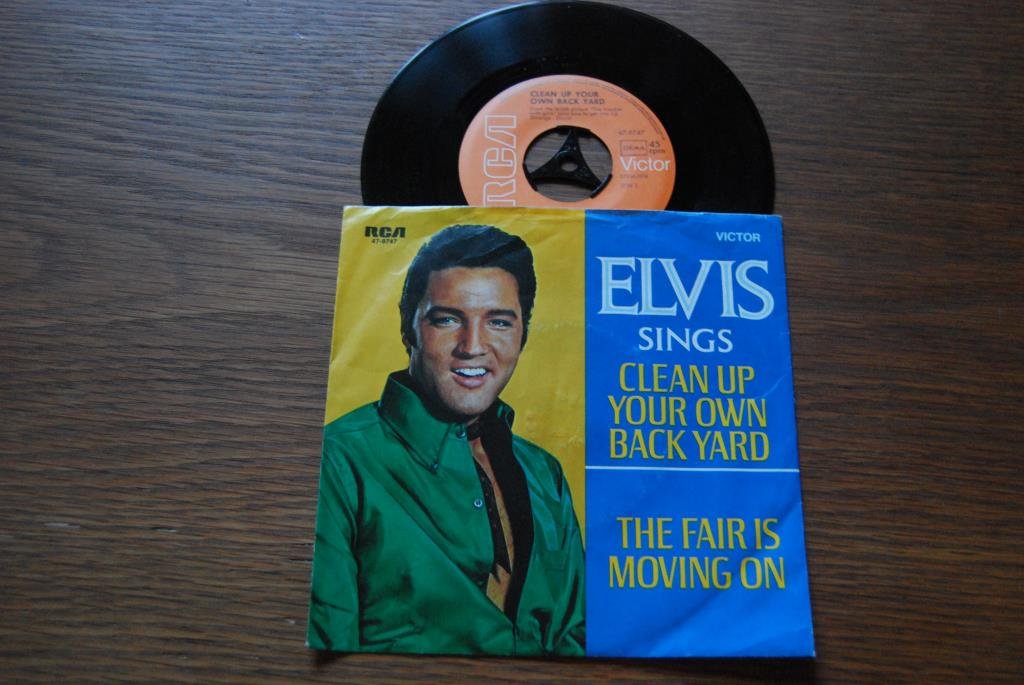 Elvis Presley Clean Up Your Own Back Yard Rca 366221864 ᐈ