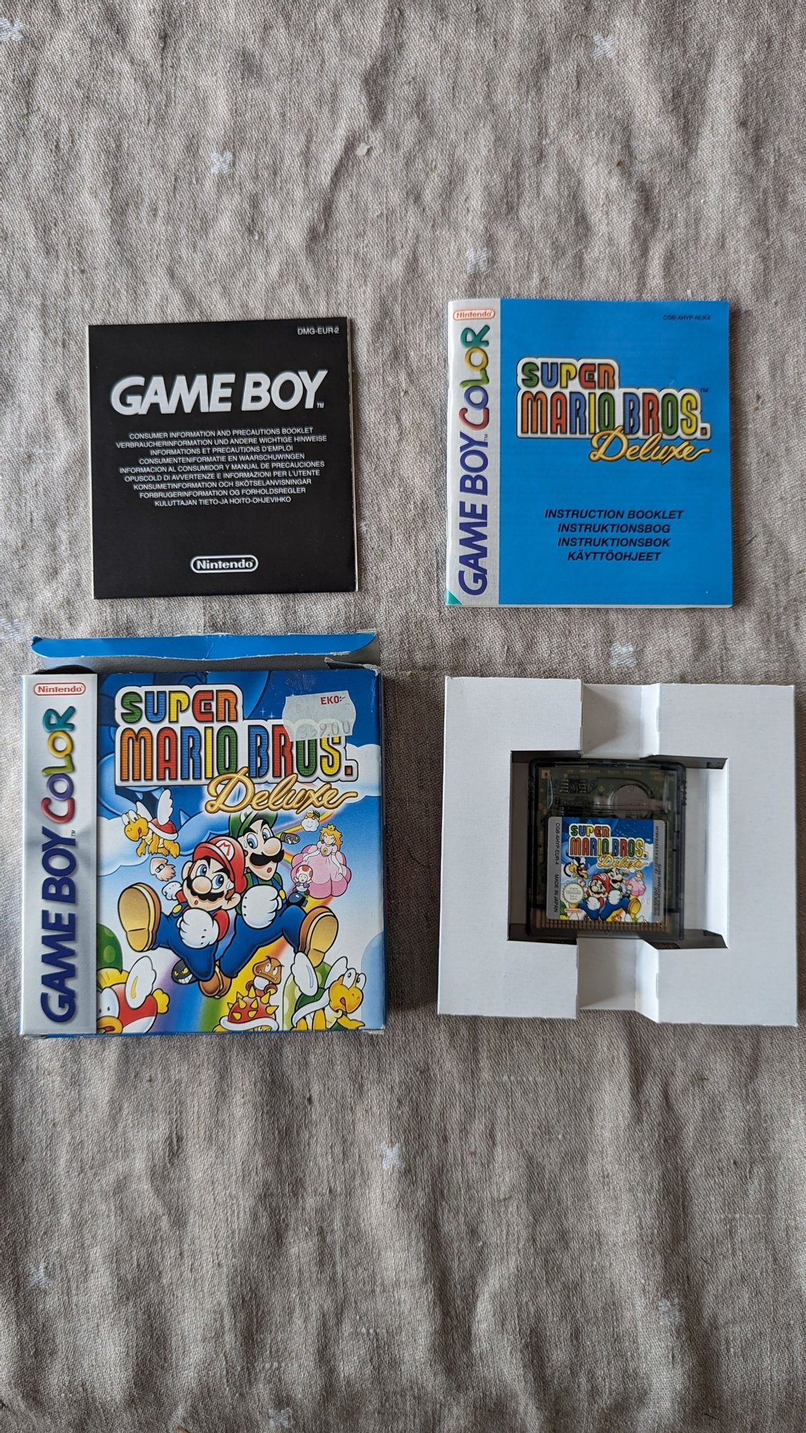 Gameboy Color Super Mario Bros Deluxe Köp på Tradera (630023837)