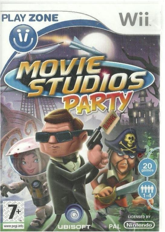 MOVIE STUDIOS PARTY (INPLASTAT WII SPEL)