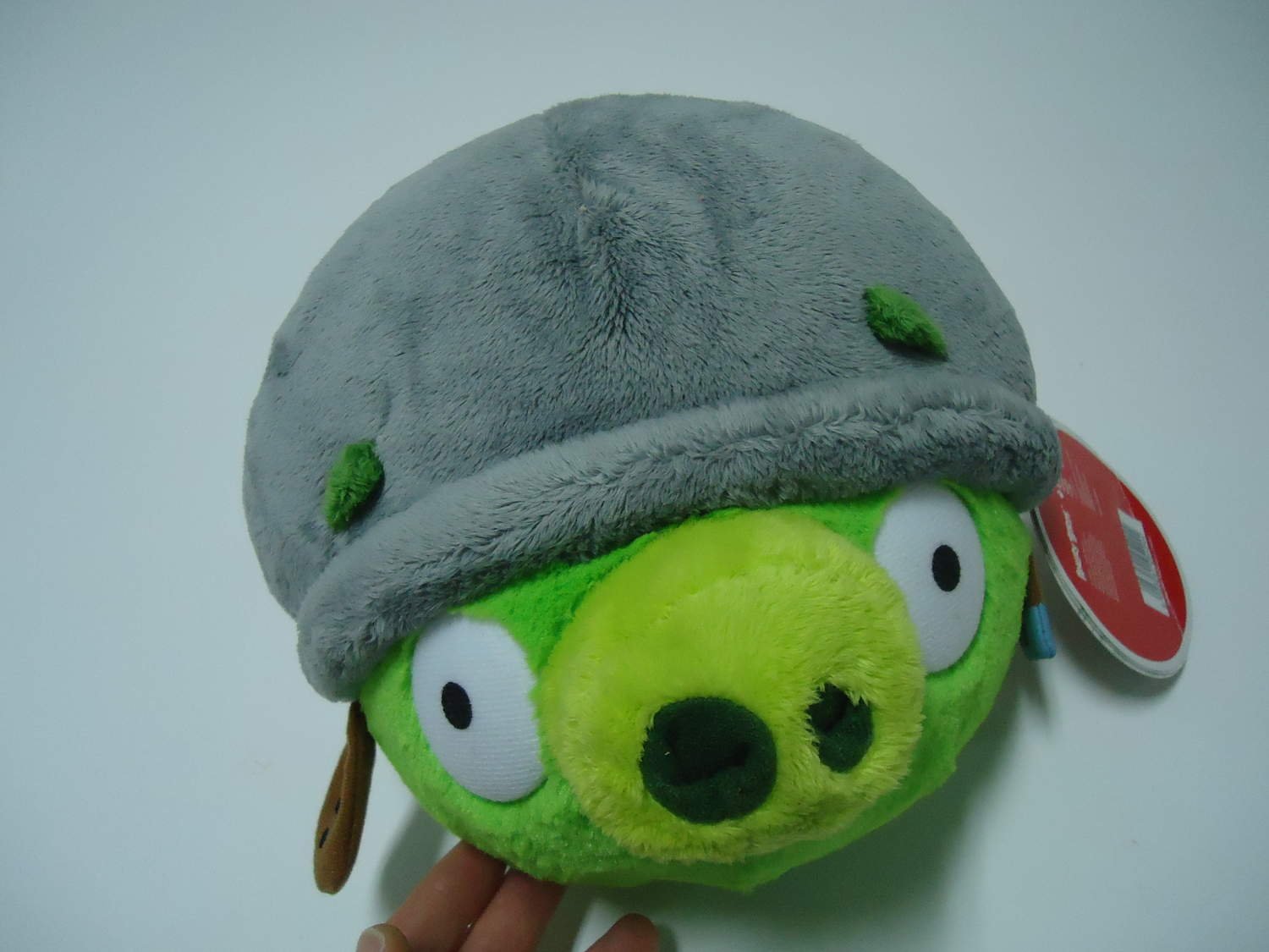 helmet pig plush