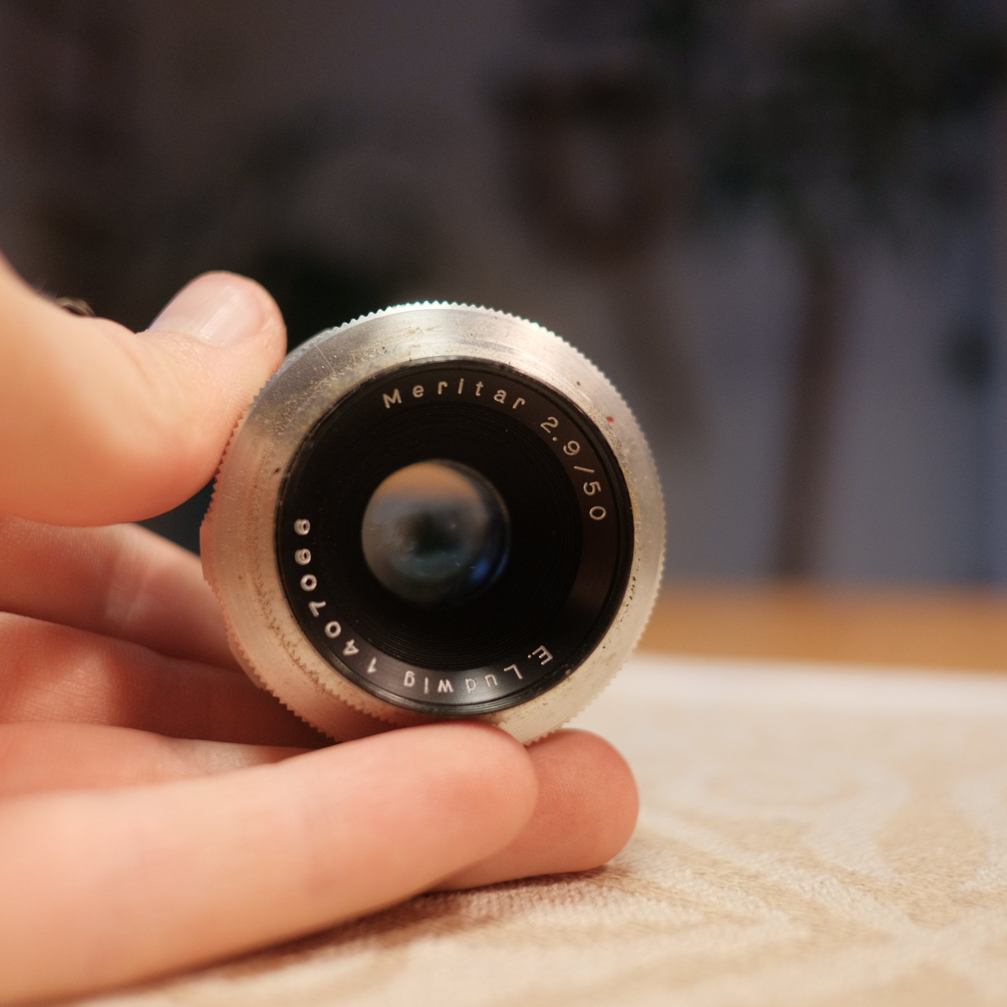 E. Ludwig Meritar 50mm f/2.9 för Exakta | Köp på Tradera (705597657)