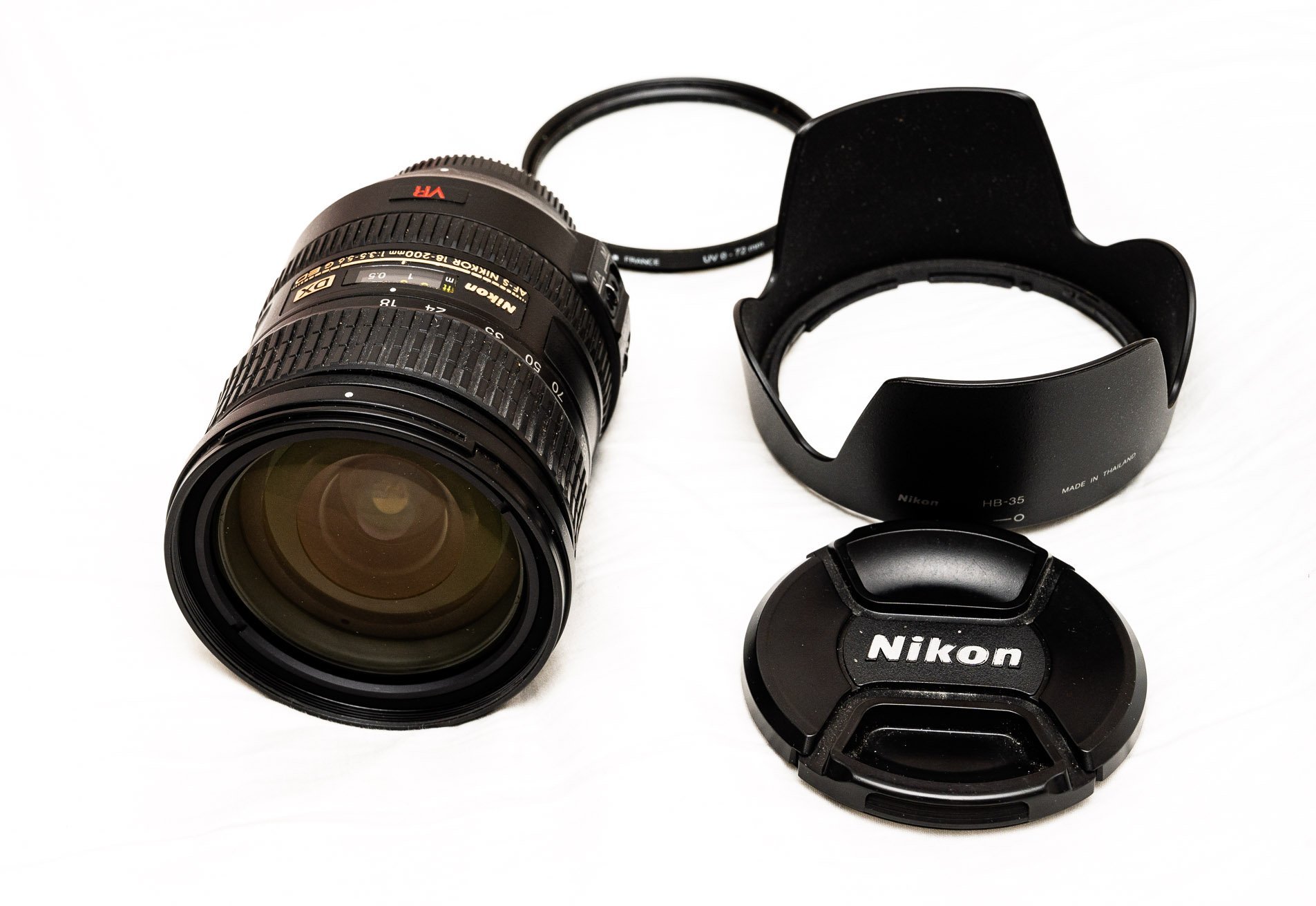 Nikon DX AF-S Nikkor 18-200 mm f/3,5-5,6 G IF-E.. (414393857) ᐈ Köp på ...