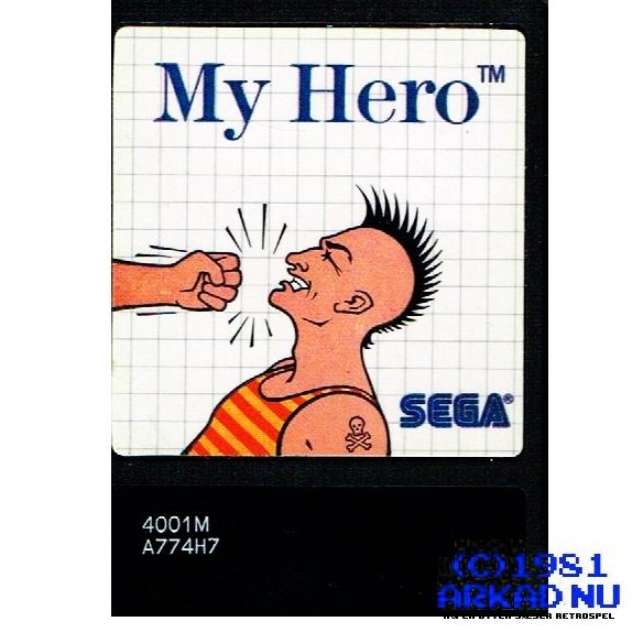 MY HERO SEGA CARD MASTER SYSTEM | Köp från arkadnu på Tradera (648998655