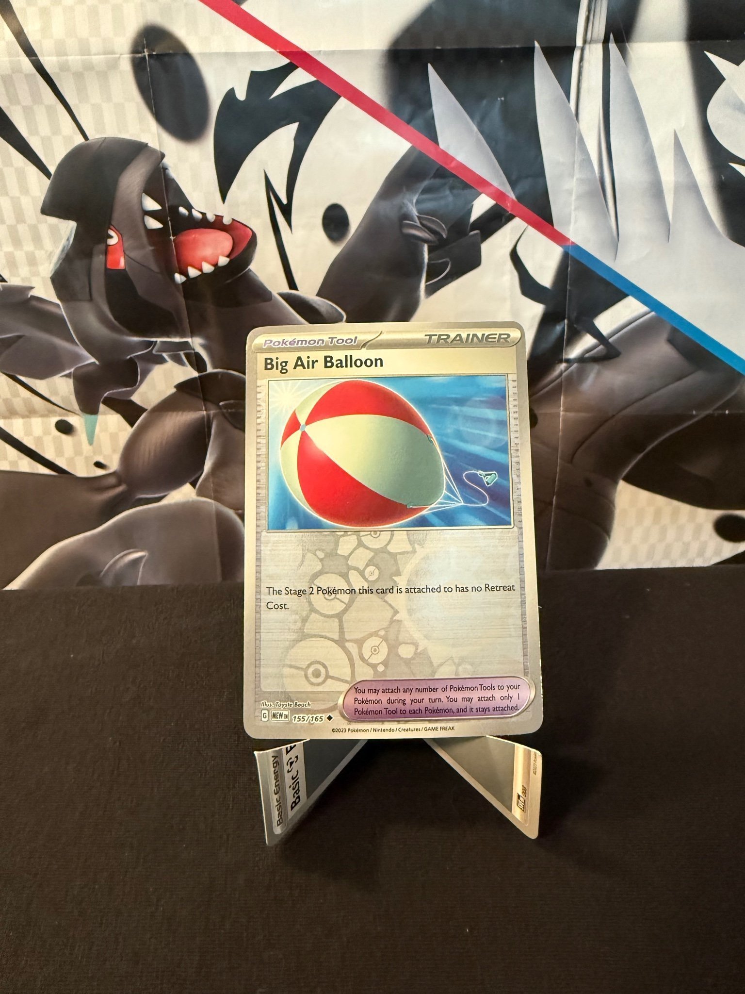 Big Air Balloon 155/165 Reverse Holo  Scarlet & Violet 151 (MEWen)   English Pokemon Card NM 151 Booster Box