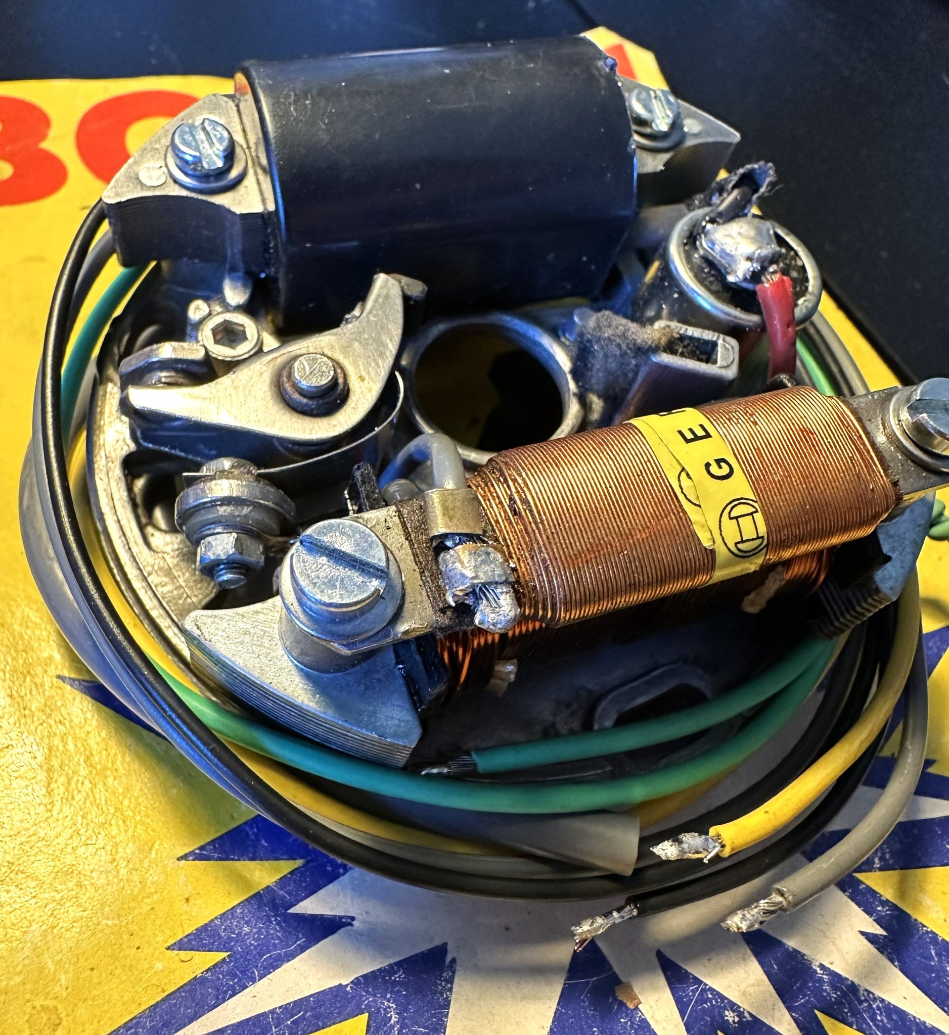 Tändplatta Bosch, Testad, Sachs, Puch, Monark, .. | Köp på Tradera