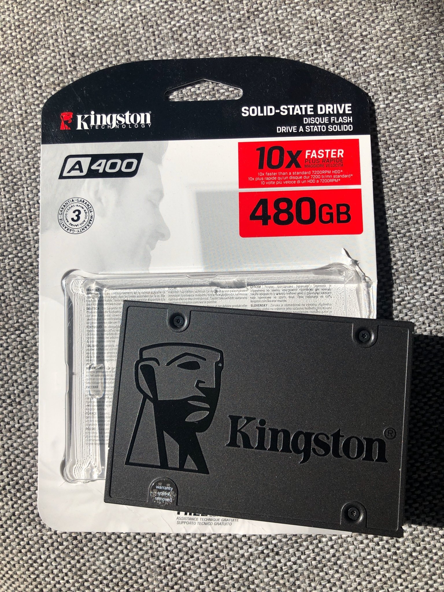 Kingston SSD 480 GB 2,5 tum (393041709) ᐈ Köp på Tradera